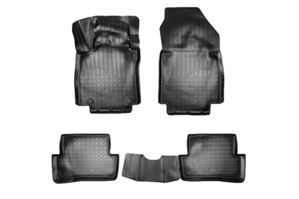 SET COVORASE AUTO CAUCIUC FIT RENAULT CLIO IV 3D (2012-2019) - 5 PCS