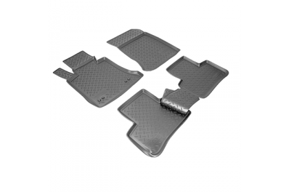 SET COVORASE AUTO CAUCIUC FIT MERCEDES-BENZ GLK (X204) (2008-) - 5 PCS