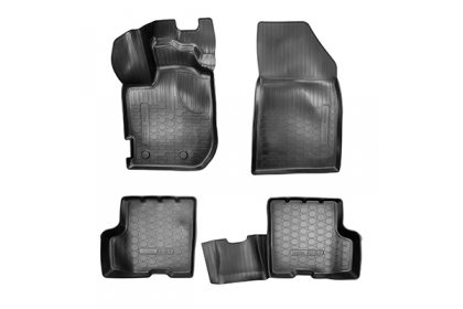 SET COVORASE AUTO CAUCIUC FIT DACIA DUSTER 3D (2018-) FARA SPATIU DEPOZITARE SUB SCAUN FATA PASAGER - 5 PCS