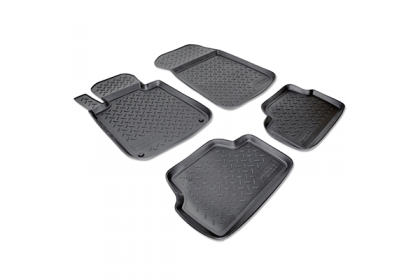 SET COVORASE AUTO CAUCIUC FIT BMW 1 (E87.E81) (2004-2011) - 4 PCS