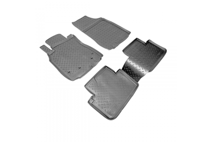 SET COVORASE AUTO CAUCIUC FIT RENAULT FLUENCE (2010-) - 5 PCS