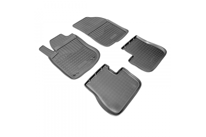 SET COVORASE AUTO CAUCIUC FIT PEUGEOT 208 (2012-) - 4 PCS