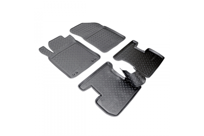 SET COVORASE AUTO CAUCIUC FIT CITROEN C3 (S) (2010-) - 5 PCS