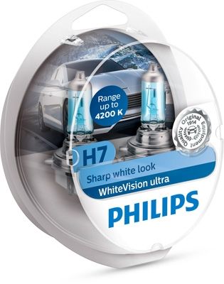 BEC FAR H7/W5W PX26D 55W 12V WHITE VISION ULTRA PHILIPS