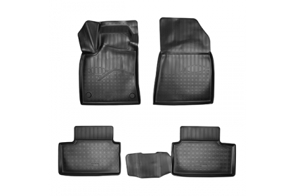 SET COVORASE AUTO CAUCIUC FIT RENAULT CLIO V 3D (2019-) - 5 PCS