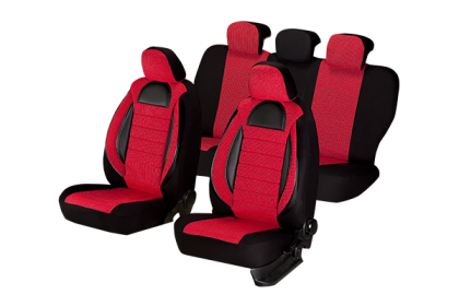 SET HUSE SCAUN RACING ROSU