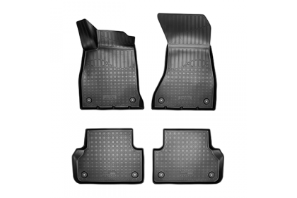 SET COVORASE AUTO CAUCIUC FIT AUDI A5 (B9:F5) (2016-) - 4 PCS