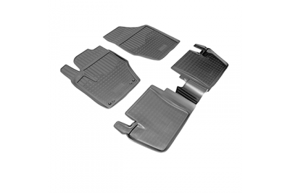 SET COVORASE AUTO CAUCIUC FIT CITROEN C4 (N) (SD) (2013-)  PEUGEOT 408 (2012-) - 5 PCS