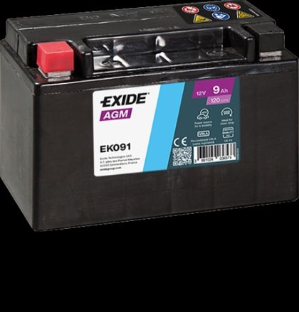 BATERIE  AGM AUXILIARY 9AH 120A 150X 90X105 +STG