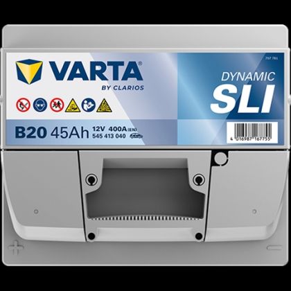 ACUMULATOR VARTA AUTOMOTIVESLI 12V 45AH 400A B20 207X175X190 + STG