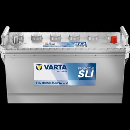 ACUMULATOR VARTA HEAVY DUTYSLI 12V 100AH 600A H5 413X175X220 + DR