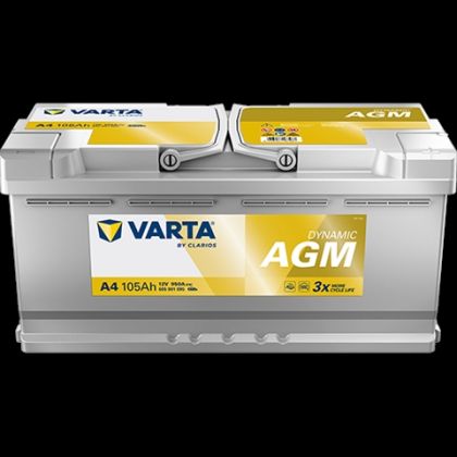 ACUMULATOR VARTA AUTOMOTIVEAGM 12V 105AH 950A A4 394X175X190 + DR