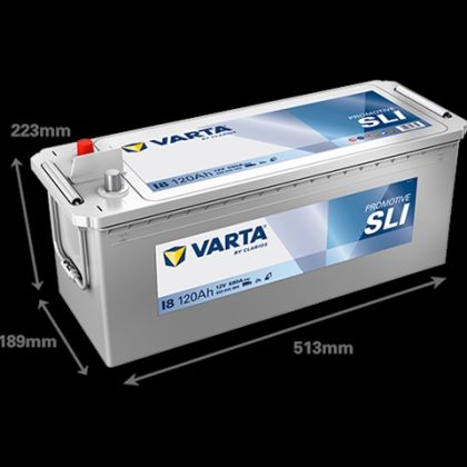 ACUMULATOR VARTA HEAVY DUTYSLI 12V 120AH 680A I8 513X189X223 - CSNBB