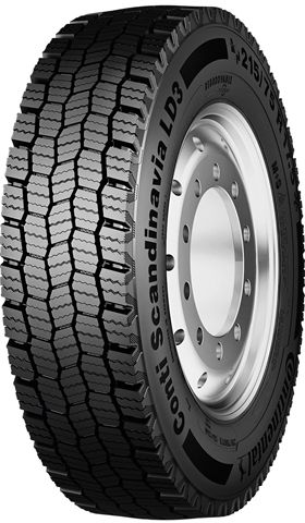 215/75R17.5 126/124M CONTI SCANDINAVIA LD3 EU LRF M+S 3PMSF REGIONAL TRACTIUNE -CONTI