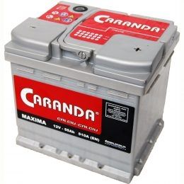 Baterie auto 12V 55Ah 510A CARANDA MAXIMA