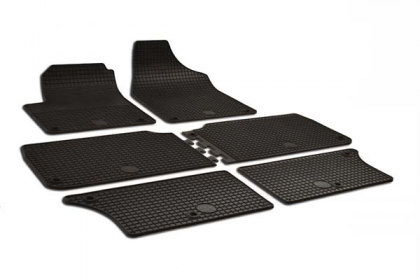 SET COVORASE AUTO CAUCIUC  VW SHARAN (1996 -2009) SEAT ALHAMBRA (1996-2009)-6PCS