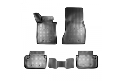 SET COVORASE AUTO CAUCIUC FIT BMW 5 (G30) 3D (2016-)   - 5 PCS