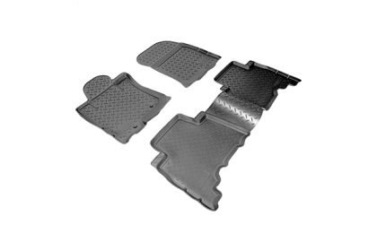 SET COVORASE AUTO CAUCIUC FIT TOYOTA LC-150 PRADO (J150) (2010-) (5 LOCURI) - 5 PCS