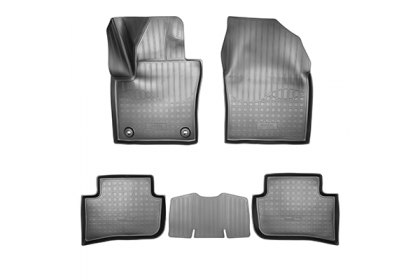 SET COVORASE AUTO CAUCIUC FIT TOYOTA C-HR 3D (2016-) (AWD) - 5 PCS