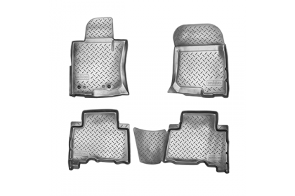 SET COVORASE AUTO CAUCIUC FIT TOYOTA LC-150 PRADO (J150) (2013-) (5 LOCURI) - 5 PCS