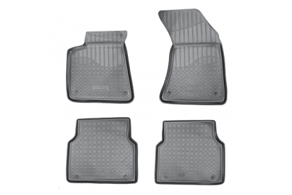 SET COVORASE AUTO CAUCIUC FIT AUDI A8 (D4:4H) (2010-) - 4 PCS