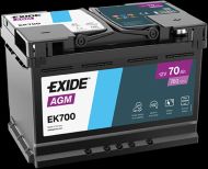 BATERIE EXIDE AGM 72AH 760A 278X 175X190 +DR