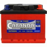 Baterie Auto fara intretinere CARANDA SUPREMA 12V 54Ah, 510A.